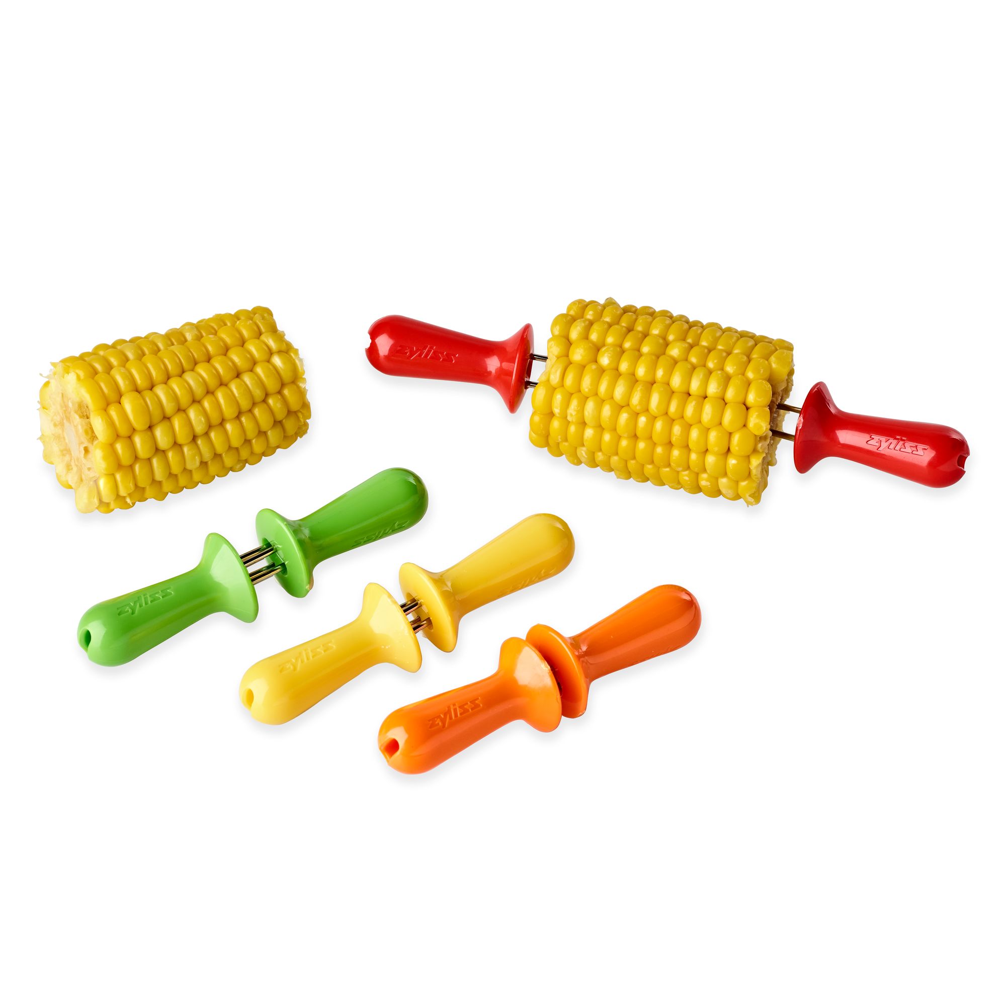 Zyliss Interlocking Corn Holders "Bold" 4 pairs